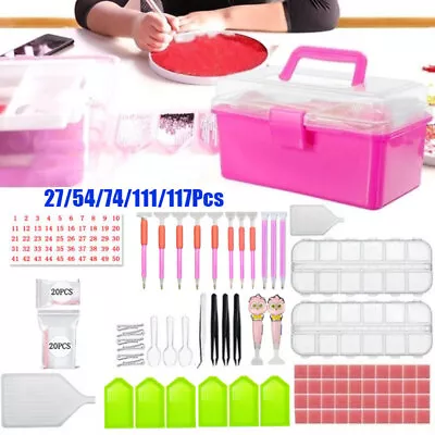 $14.06 • Buy 5D DIY Diamond Painting Cross Stitch Craft Tool Art Embroidery Accessories Kit~M