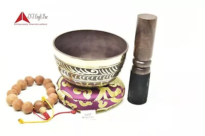 4  Chakra Tibetan Meditation Yoga Singing Bowl Traditional Including Hand Bead • $29.99