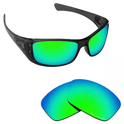 Hawkry SaltWater Proof Green Replacement Lenses For-Oakley Hijinx -Polarized • £20.38