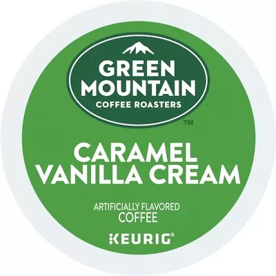 Green Mountain Coffee Caramel Vanilla Cream Keurig K-Cup Pod Light Roast 48ct • $27.99