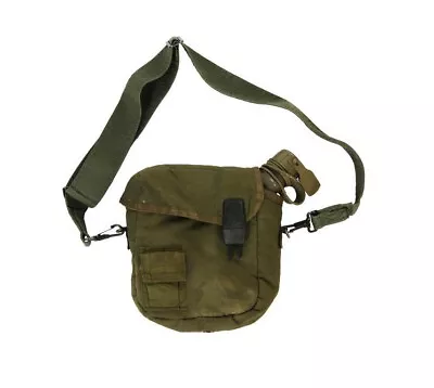 US Army 2 Quart Field Bottle Canteen Pouch With Bag U Alice Clips Olive • £22.63