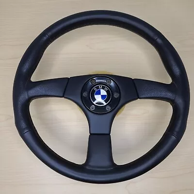 BMW Racing Steering Wheel Like Personal Nardi Momo Raid ATC Rare Vintage JDM 128 • $250