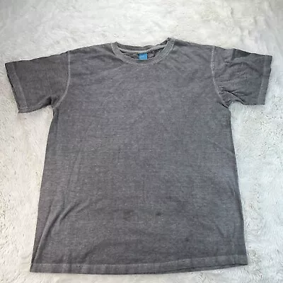 Vintage Good On Good Mens L Short Sleeve Gray T-Shirt • $5.99