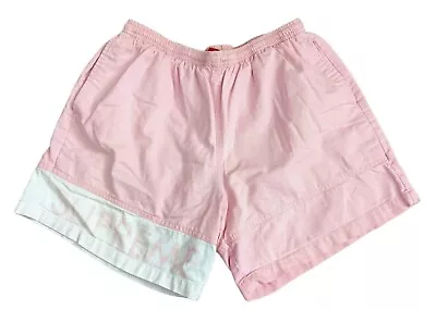 Supreme NY Vintage Shorts Pink Size Med 90's Lined Mesh Draw String RARE • $60