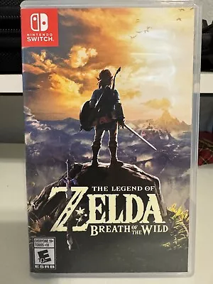 The Legend Of Zelda: Breath Of The Wild Nintendo Switch Game With Case CIB • $34.99