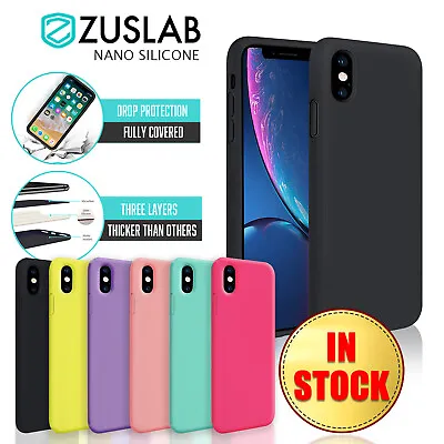 $11.95 • Buy For IPhone X XS Max XR IPhone 8 Plus IPhone 7 Plus Thin Soft Silicone Case Cover