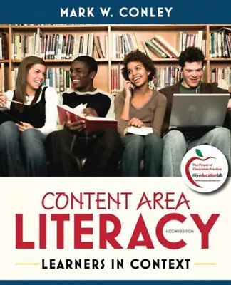 Content Area Literacy : Learners In Context Hardcover Mark W. Con • $6.33