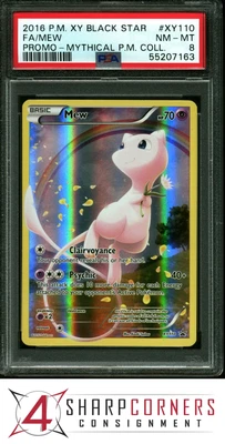 $9.99 • Buy 2016 Pokemon Xy Black Star Mythical Collection #xy110 Fa/mew Psa 8