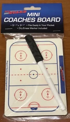 Pro Guard Mini Pocket Size Coaches Board Call Time Out Dry Erase Design Play NOS • $14.99