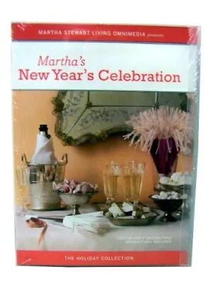 The Martha Stewart Holiday Collection - Martha's New Year's Celebration - DVD - • $6.29