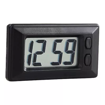 Car Dashboard Digital Clock - Small LED Clock Vehicle Adhesive Mini Time Clock • $10.59