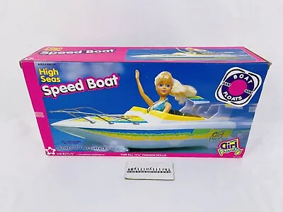 NIB Vintage Meritus 1994 SINDY Speed Boat NRFB Fits 11.5” Dolls VHTF RARE • $210.76