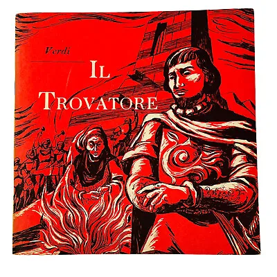 Vintage 1952 RCA Opera Book Verdi Il Trovatore Libretto Program Souvenir • $7