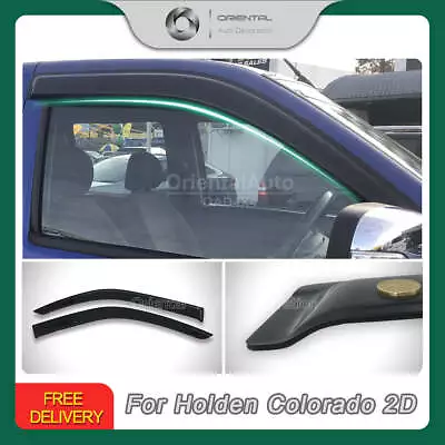 Luxury 2PCS Weather Shields For Holden Colorado RC Series Single/Extra 2008-2012 • $58.50