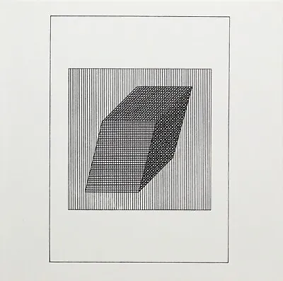 Sol LeWitt | Untitled From  Ficciones  | 1984 | Serigraph | Mint Condition Rare • $125