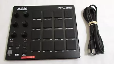 Akai Professional Mpd218 Midi Pad Controller W/wired ~ • $25.95