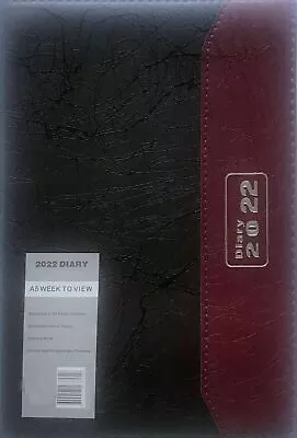 2022  Year Diary A5 Week To View  Hard Cover Diary2022 Jan - Dec • $8.99