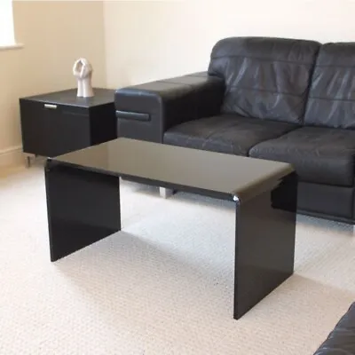 £160.87 • Buy Hygienic Easy Clean Coffee Table Black Acrylic Plastic Coffee Table 