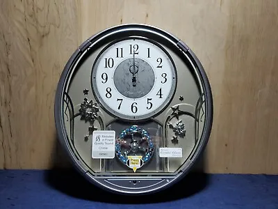 Seiko Melodies In Motion Shooting Stars Wall Clock Gray QXM375S • $99.99