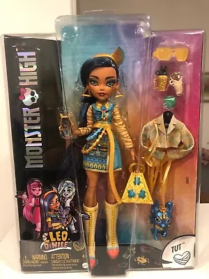 Monster High G3 Cleo De Nile 2022 Doll BNIB  • $45