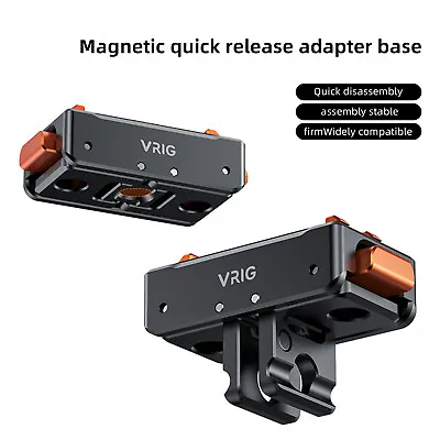 UURIG VRIG Magnetic Quick Release Adapter Base For Insta360 ONE X2 Gopro Camera • $28.99