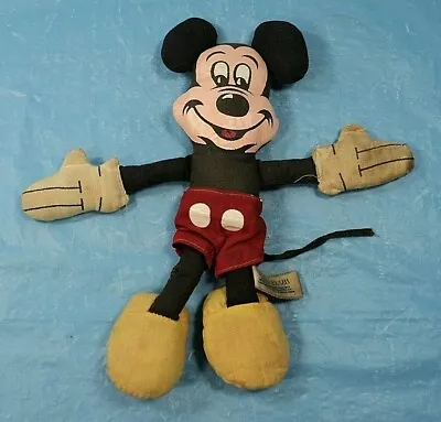 Vintage Disney 8  Mickey Mouse Plush. • $8