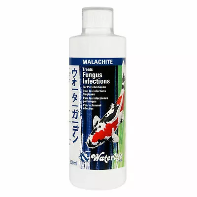 Waterlife Koi Range Malachite Green 500ml 2 Dose Pond Fungus Infection Treatment • £16.90