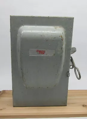 Murray Disconnect Safety Switch # DU322 60a 240v 3ph (100607) • $27.50