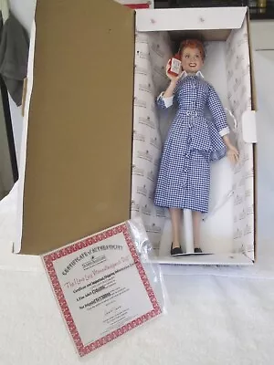 Ashton-Drake I Love Lucy Vitameatavegamin Doll With Certificate Of Authenticity • $75