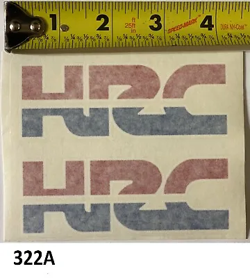 $11.87 • Buy 2! HONDA HRC VMX Decal AHRMA Decal Stickers Vintage CR125 250 360 400 500 MX CRF