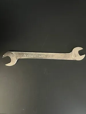 Vintage Billings USA Chrome Molybdenum Tappet Open End Wrench 3/8  7/16 U.S.S. • $21.99