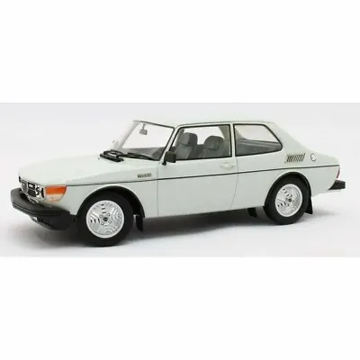 Cult 1:18 Scale Diecast Model Saab 99 Turbo White 1978 - CML095-2 • $221.84