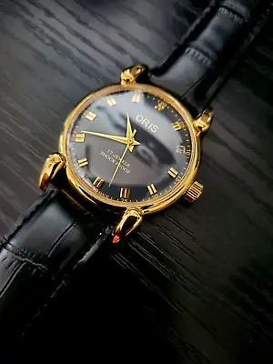 🔥RARE New Old Stock Oris AM044 Vintage Swiss Hand Wind Men's Watch • $179.97