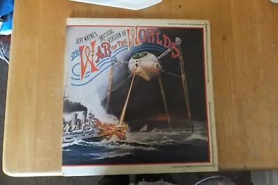 Jeff Wayne-war Of The Worlds-2lp Set-cbs-9600-very Early Uk Pressing-vinyl Nm • £29.99