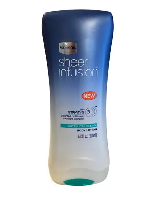 Vaseline Sheer Infusion Botanical Blend Body Lotion 6.8 Fl Oz New • $17.49