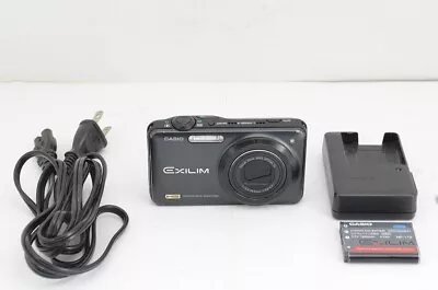 CASIO EXILIM EX-ZR10 12.1MP Compact Digital Camera Black #240310l • $108