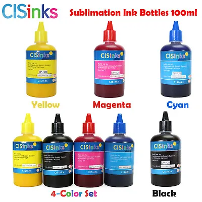 CISinks T060 Sublimation Refill Ink Bottles Alternative For C88+ CX7800 • $13.25