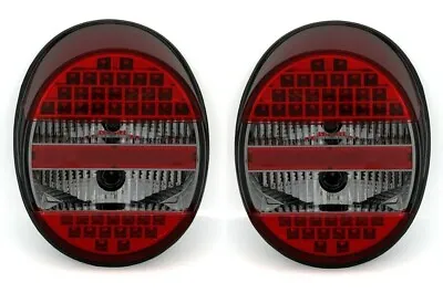 LED Taillights Rear Lights Set For VW Beetle 1303 1973-1985 In Red / Smoke Black • $349.90