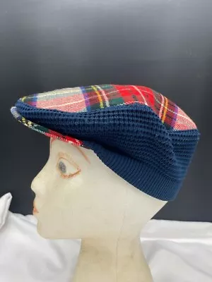 The Glenway Scottish Plaid Tartan Wool And Nylon Vintage Cap Hat Newsboy Golf • $25