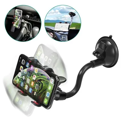 Insten Universal Car Phone Mount Windshield And Dashboard Suction Mount • $8.49