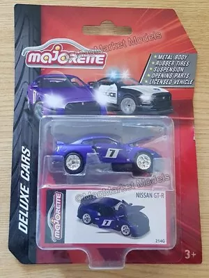 Majorette · Nissan Gt-r · Purple · Deluxe Cars · 1:64 · Brand New In Sealed Pack • £12.50