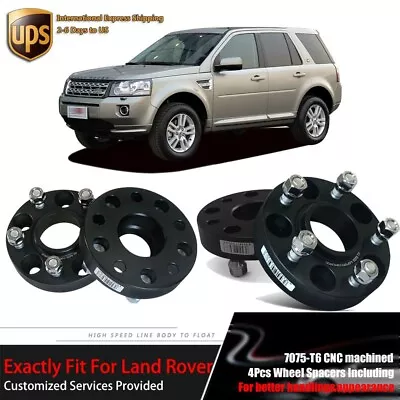 4pcs 5X108 63.4CB 25mm Thick Wheel Spacer Adapters For Land Rover Freelander 2 • $291.27