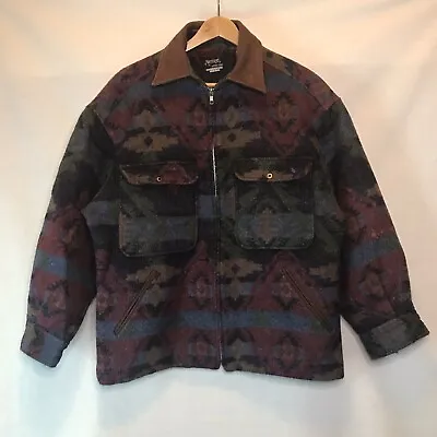 Vintage 90s Navajo Retro Fair Isle Jacket Size S • £140