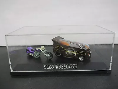 Liberty Promotions Hot Wheels Sturgis VW Bus And Chopper Lot A • $149.99