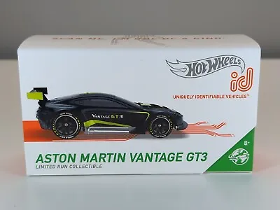 New Hot Wheels Id Series 2 - Aston Martin Vantage Gt3 -  3/4  Vhtf   • $9.99