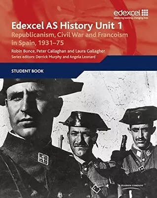 Edexcel AS History Unit 1: Republicanism Civil... By Callaghan Peter Paperback • £14.99