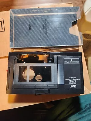 FREE SHIPPING - JVC C-P6U (PlayPak)  VHS-C To VHS Converter Cassette Adapter • $30