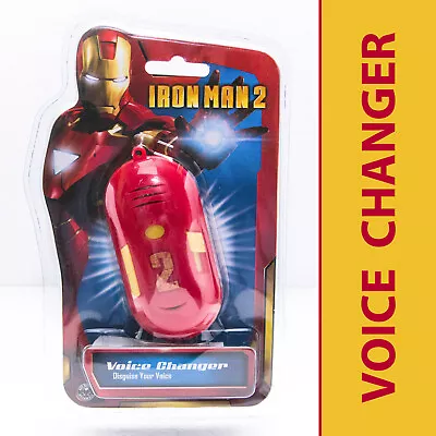 2010 Sakar Toys IRON MAN 2 Movie VOICE CHANGER  Disguise Your Voice  Toy | NEW • $29.79