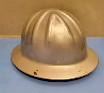 McDonald T Aluminum Hard Hat Standard Mine Mining Logging Forrestry Safety USED  • $69.88