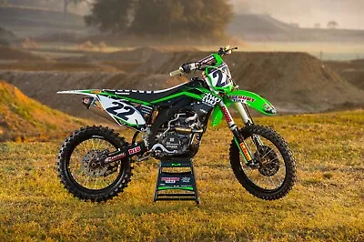 Chad Reed 22 Two Two Motorsport Graphics Kit Kawasaki Kx450f 2013 2014 2015 • $57